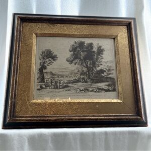 Claude Lorrain, after. Pastoral Landscape. Etching by Richard Earlom. 1776. #134